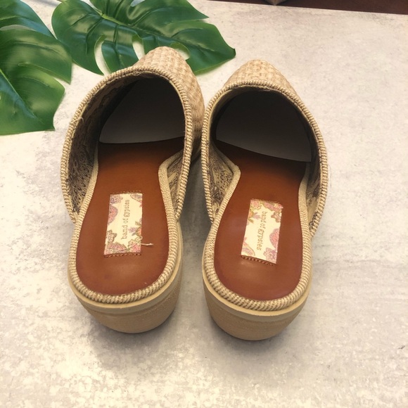 Band of Gypsies Parker Sand Woven Mule NWT Size 9 - Picture 4 of 7